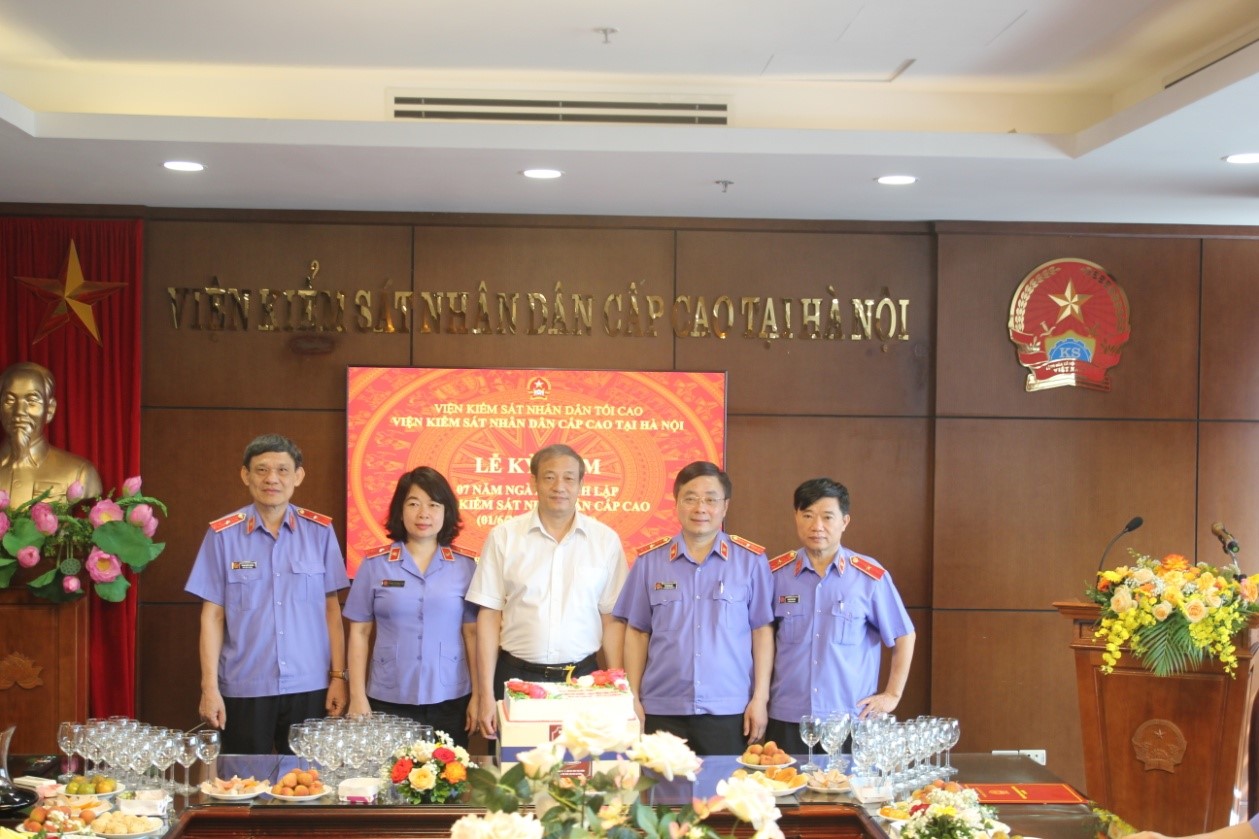 Lễ kỷ niệm 07 năm ngày thành lập viện KSND cấp cao tại Hà Nội