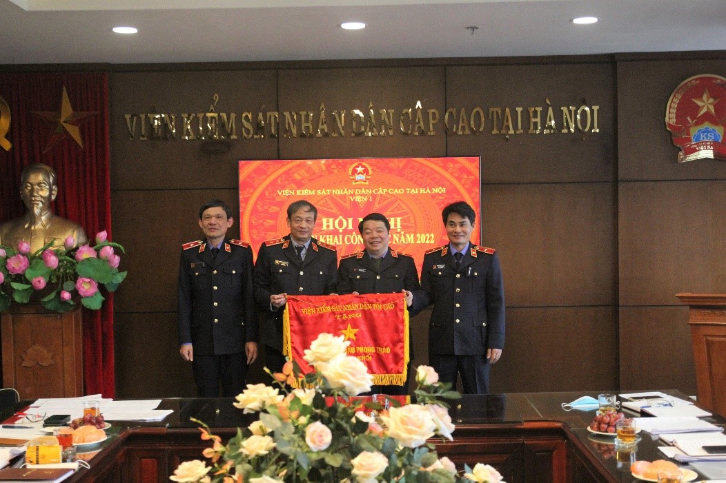 Viện 1 - Viện kiểm sát nhân dân cấp cao tại Hà Nội triển khai công tác kiểm sát năm 2022