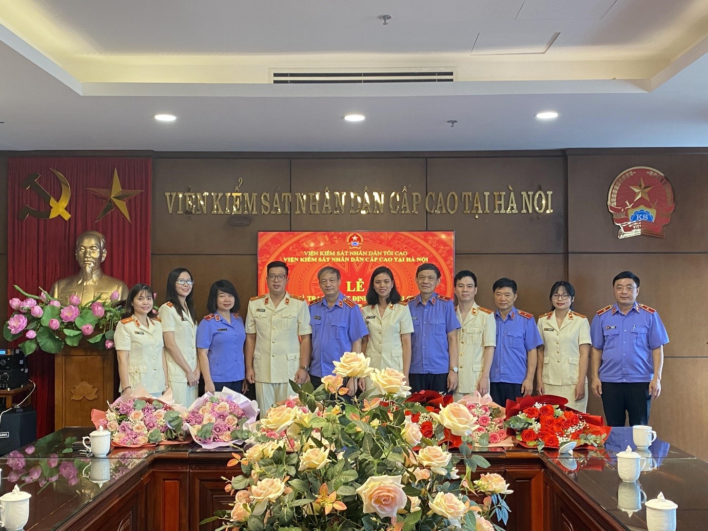 Viện kiểm sát nhân dân cấp cao tại Hà Nội tổ chức Lễ công bố và trao quyết định bổ nhiệm chức danh Kiểm sát viên trung cấp, Kiểm sát viên sơ cấp