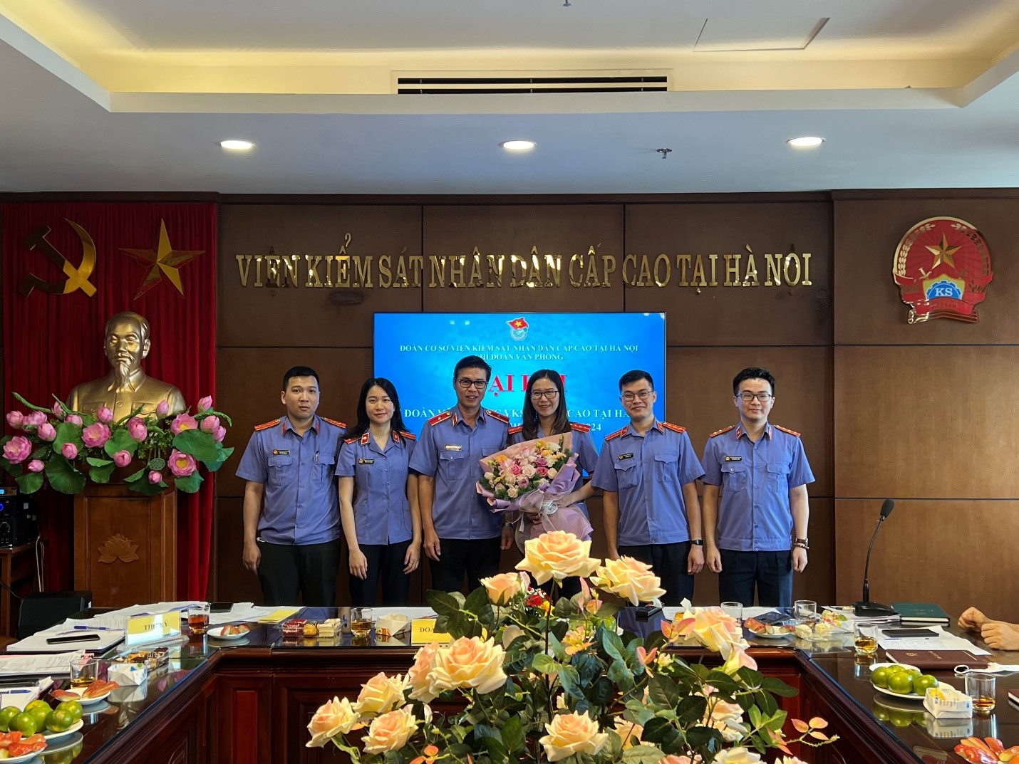 Chi đoàn Văn phòng VKSND cấp cao tại Hà Nội tổ chức thành công Đại hội Chi đoàn lần thứ II, nhiệm kỳ 2022 - 2024