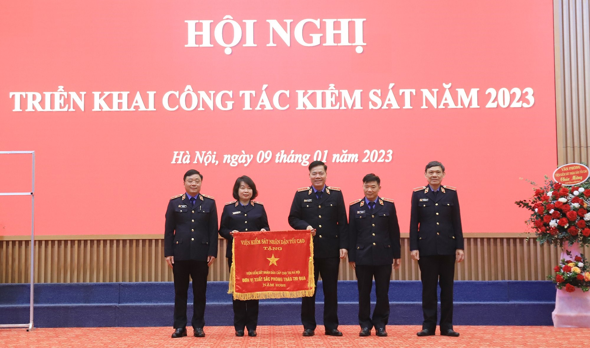 Viện kiểm sát nhân dân cấp cao tại Hà Nội triển khai công tác năm 2023