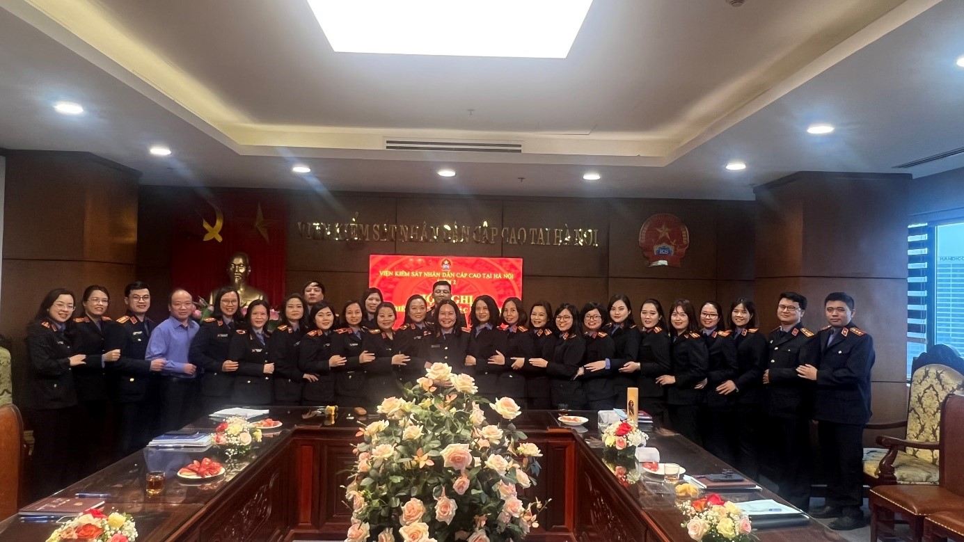 Viện Kiểm sát việc giải quyết các vụ án dân sự, HNGĐ - VKSND cấp cao tại Hà Nội tổ chức Hội nghị triển khai công tác năm 2023.